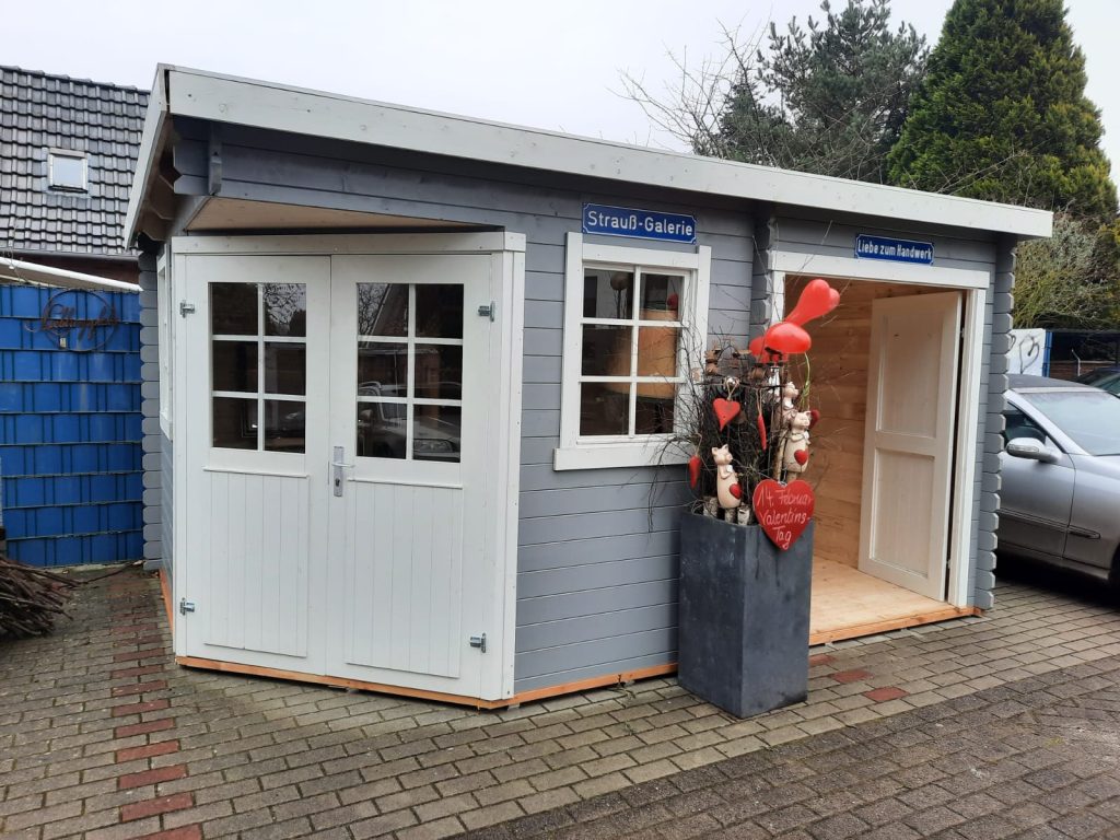 Au&szlig;enansicht Blumenh&auml;uschen